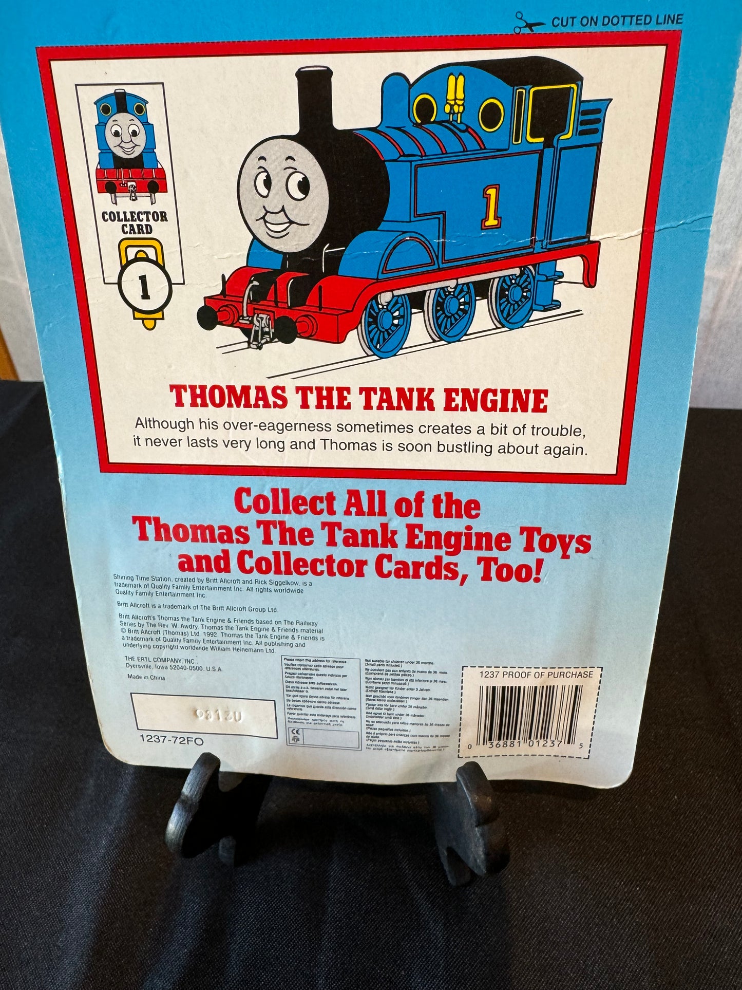 Thomas The Tank Engine Brand New In Package ERTL Shining Time Station 1992