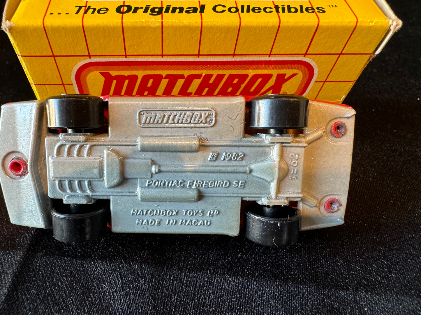 Matchbox 1982 PONTIAC FIREBIRD SE VTG Red Orig. w/White Eagle NMint, w/Box