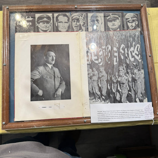 Special Train of his Serene Highness, The Regent of the kingdom of Hungary 1938 book.